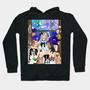 Healing Elves at Midnight Hoodie